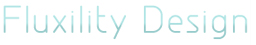 'Fluxility design' set in Greyscale Basic