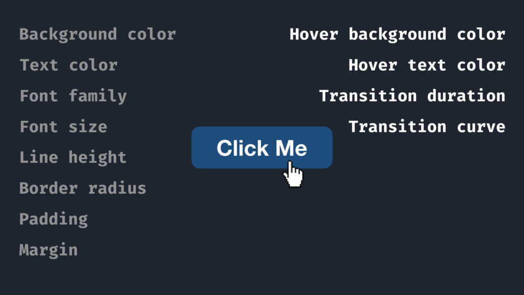  button hover properties