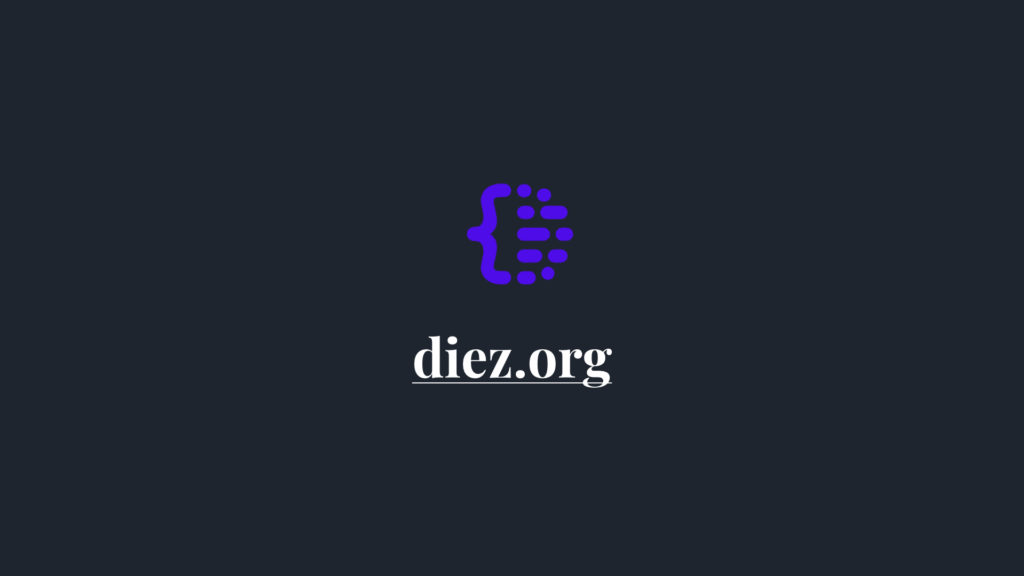 Diez logo and link